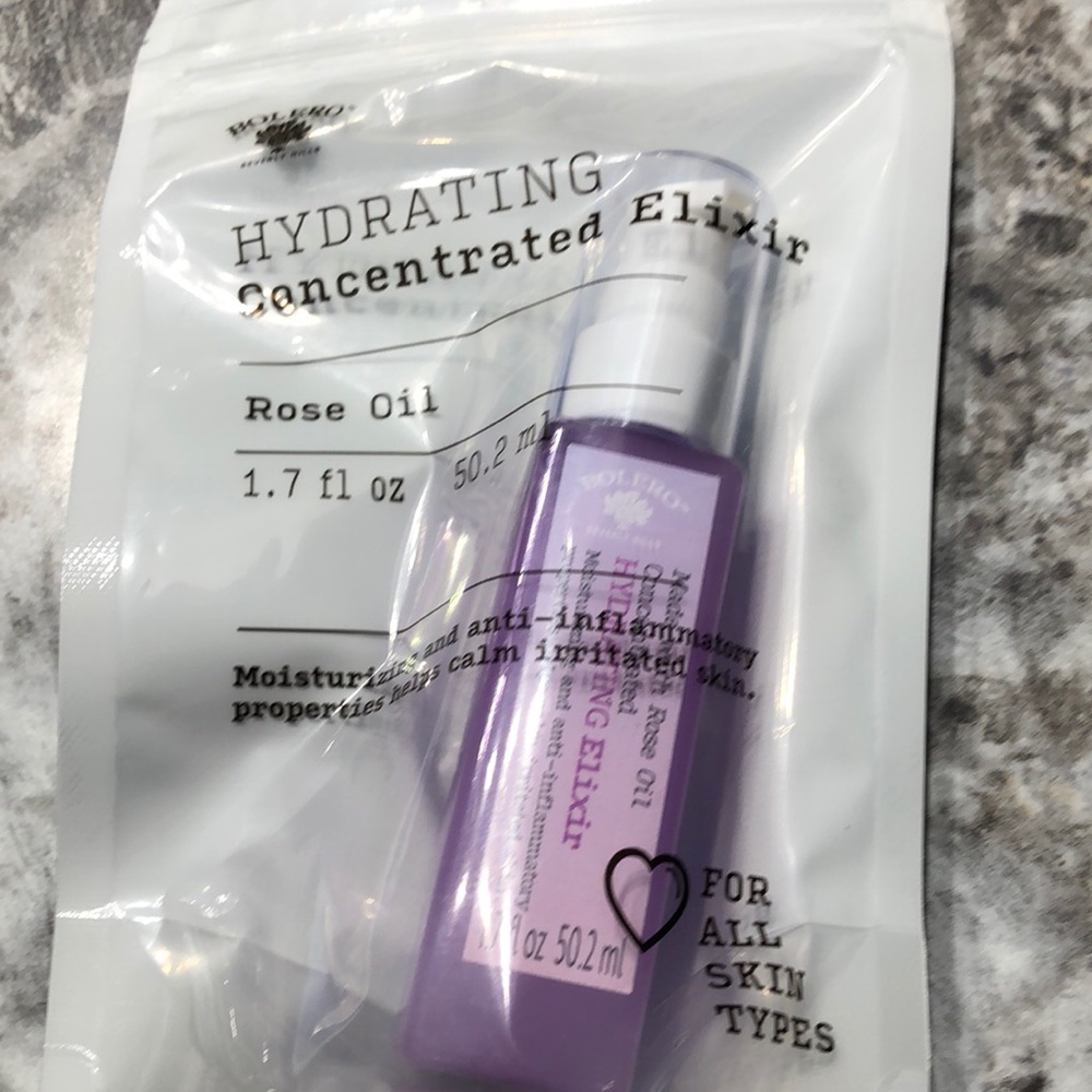 New- Bolero Hydrating Elixir with Rose Oil